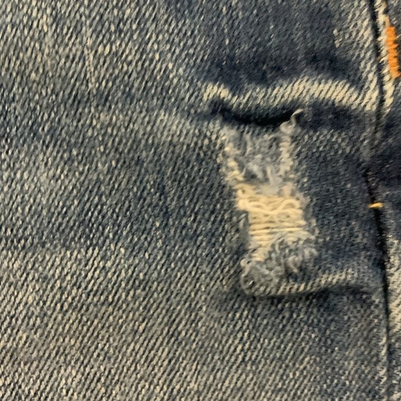 Women’s BKE Distressed Denim Shorts Size 27 EUC - Picture 4 of 7